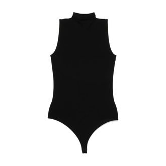 Wolford Mujer, Camisetas, Negro, Talla: L