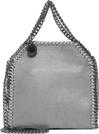 Stella McCartney Falabella Tiny Tote - Dames - Handtassen - Grijs - ONE Size - Katoen - Tassen