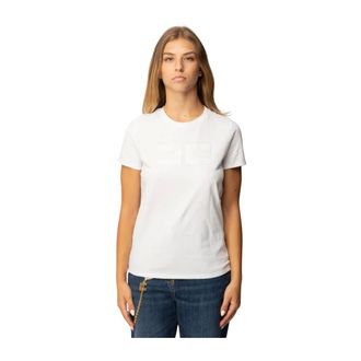 Elisabetta Franchi Mujer, Camisetas, Blanco, Talla: S