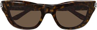 Balenciaga Sunglasses Bb0430 S 002 Brown/Brown Women