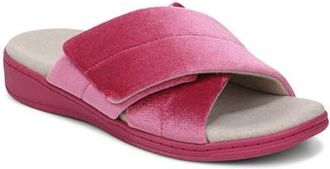 Vionic Relax II Plush Slide Sandal in Rose Violet at Nordstrom, Size 10
