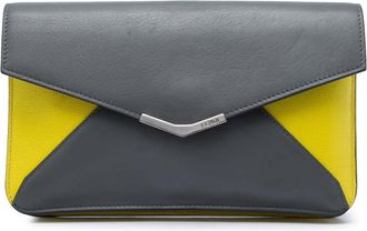Fendi Pre-owned Fendi Bicolor Leather 2Jours Envelope Clutch Ladies D6D78Q8TL0OW8W2X