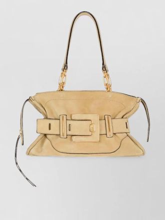 Balmain anthem leather tote bag