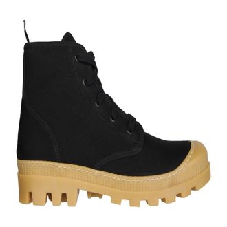 Gia Borghini Kai Wandelschoen - Dames - Veterlaarzen - Zwart - 35 EU - Schoenen