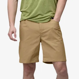 Patagonia Quandary Hiking Shorts - 8 In Classic Tan