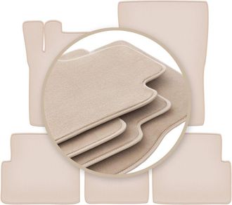 OEM Alfombrillas Premium Beige Para: Mercedes G W463 Long Off-road 2008-2018