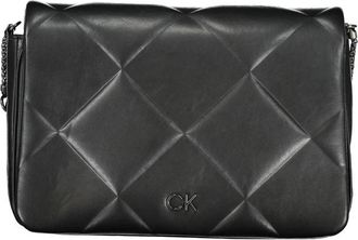 Calvin Klein Polyester Crossbody Bag - Dames - Schoudertassen - Zwart - ONE Size - Polyester - Tassen