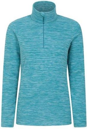 Mountain Warehouse Snowdon Melange Fleece Top in Teal at Nordstrom, Size 10
