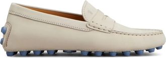 Tod's leather loafers - women - CALFSKIN/Rubber/Calf Leather - 38.5 - White