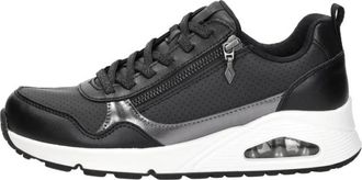 Skechers Uno Metallic Slippers - Dames - Sneakers - Zwart - 41 EU - Schoenen