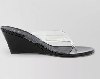 Coperni pvc wedge thong sandals