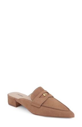 L'agence Provence Mule in Sand Suede at Nordstrom, Size 8.5