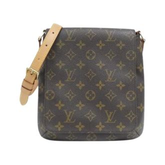 Louis Vuitton Pre-owned Cross Body Bags, male, Brown, Size: ONE SIZE Pre-owned Monogram Musette Salsa Shoulder Bag