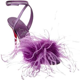 Christian Louboutin Miss Z Poupi Satin Sandal