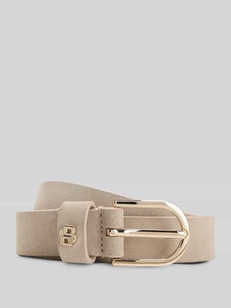 HUGO BOSS G&uuml;rtel aus echtem Rindsleder Modell Scarlet in Beige, Gr&ouml;&szlig;e 100