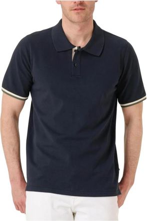 Matinique Heren Polo & T-shirts Mascout Streep - Heren - Polos - Blauw - M - Katoen - Tops
