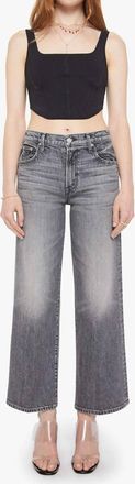 Mother Mid Rise Maven Ankle Jeans In Magpie