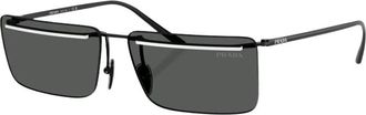 Prada C53S Zonnebril - Heren - Zonnebrillen - Zwart - 60 MM - Accessoires