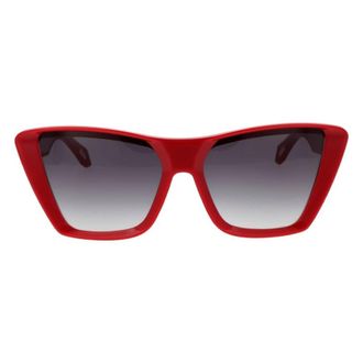 Just Cavalli Grey Gradient Butterfly Ladies Sunglasses SJC146 06XX 58