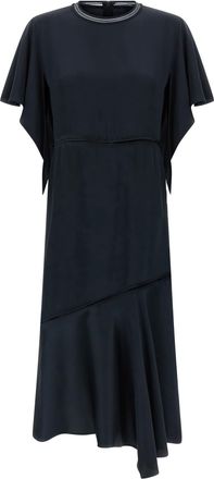 Fabiana Filippi Viscose Midi Womens Dress