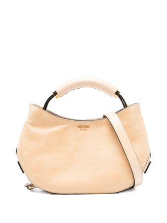 Moschino Crescent-Shaped Bag With Structured Handle