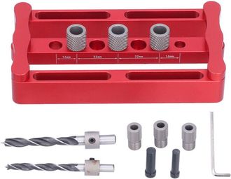 OEM Kit De Plantilla De Centrado, Localizador De Punz&oacute;n De Pasador, Herramienta De Punzonado De Placa Lateral Para Carpinter&iacute;a