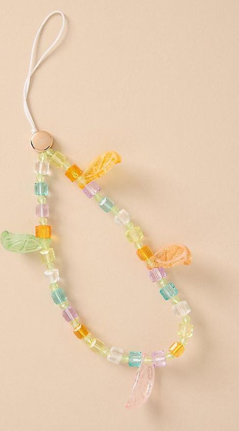 Beaded Phone Charm
