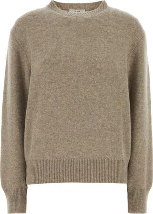 The Row Beige Crew Neck Sweater