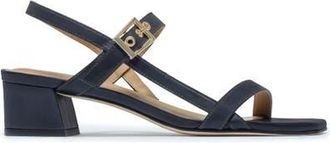 Bernardo Jinji Low Heel Sandal in Navy at Nordstrom, Size 9.5