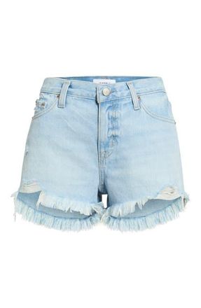 Pistola Denim Gigi Cutoff Denim Shorts in Leisure Distressed at Nordstrom, Size 25