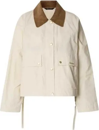 Barbour Jassen, Dames, Beige, XS, Katoen, Medland Jas