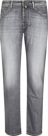 Jacob Cohen Slim-Fit Jeans With Five-Pocket Design And Tailored Closure