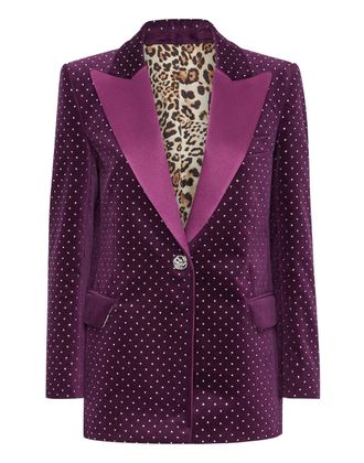 Philipp Plein Blazer Man Fit with Crystals