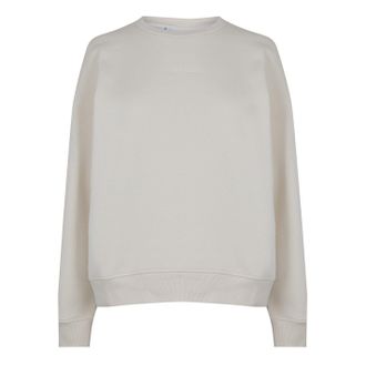 Calvin Klein Dames-sweatshirt met normale pasvorm en afhangende mouwen (Berk)