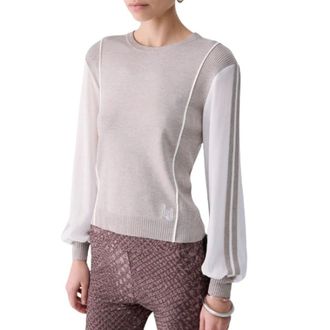 Liu Jo Dames, Truien, Grijs, Maat: XS