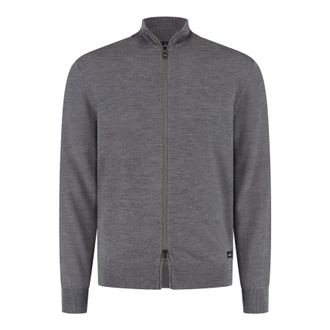 Wahts Mens Knitwear, TargetGroup:Men Mid Grey Melange / XXL
