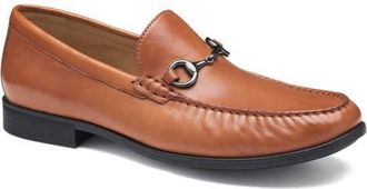 Johnston & Murphy Harrison Bit Loafer in Cognac Glove Leather at Nordstrom, Size 11.5