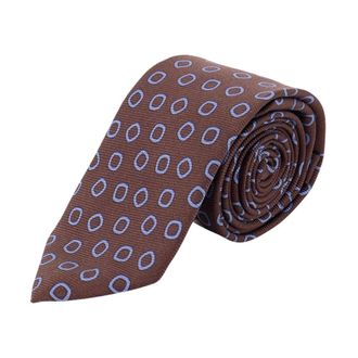 Kiton Corbata de Seda - Accessories - Hombre - Marr&oacute;n - ONE SIZE