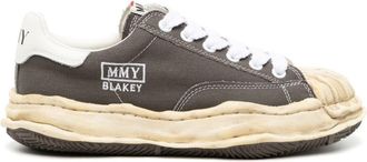 Miharayasuhiro Blakey sneakers - men - Rubber/Canvas/Canvas - 42 - Grey