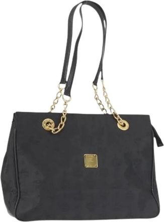 MCM Pre-owned Plastic handbags - Dames - Vintage Schoudertas - Zwart - ONE Size - Vintage