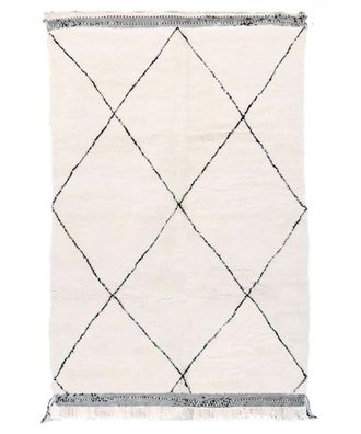 AFK Living Alfombra bereber marroqu&iacute; de pura lana 191 x 304 cm