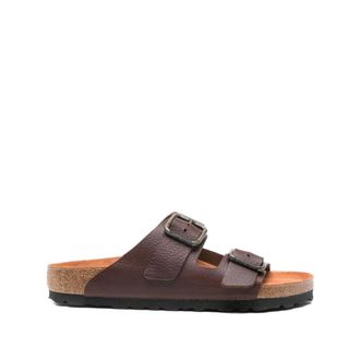 Birkenstock Arizona - Dames - Sandalen - Bruin - 43 EU - Leer - Schoenen