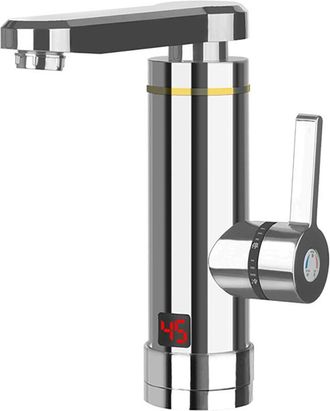 OEM Grifo Calentador De Agua El&eacute;ctrico Flexible Giratorio 360&deg;, Grifo De Cocina Instant&aacute;neo Con Calentador De Agua Instant&aacute;neo Integrado, Calentador Intel