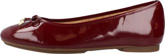 FitFlop Bailarina Delicato con Lazo Texturizado de Charol - Shoes - Mujer - Rojo - 37 EU