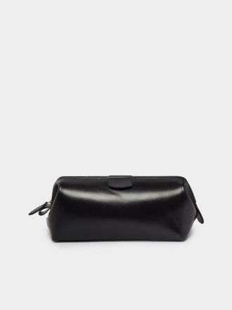F. Hammann Leather Medium Wash Bag