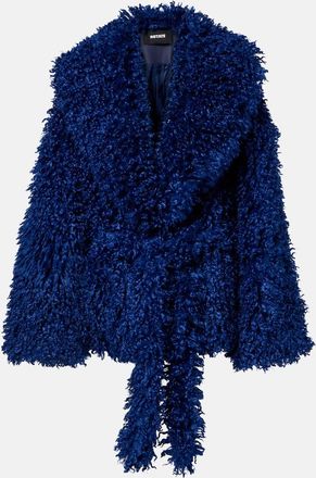 Rotate Oversized belted coat