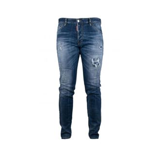 Dsquared2 Heren, Jeans, Blauw, Maat: XS Katoen