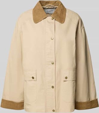 b.young B.Young Regular Fit T-Shirt mit Umlegekragen Modell BETANNI in Sand, Gr&ouml;&szlig;e 34