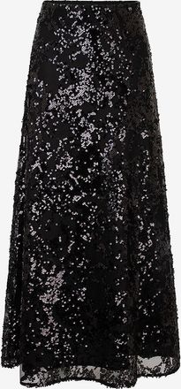 Herno Langer Rock aus T&uuml;ll mit Pailletten