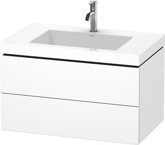 Duravit Lavabo Para Muebles Duravit L-cube C-bonded Con Base, Colgante